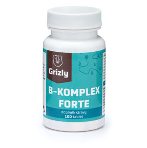 GRIZLY B-komplex Forte 100 tabliet